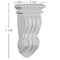 Ekena Millwork 3 3/4"W x 1 7/8"D x 7 1/8"H Norwich Pilaster Corbel COR03X01X07NO - alternate 3